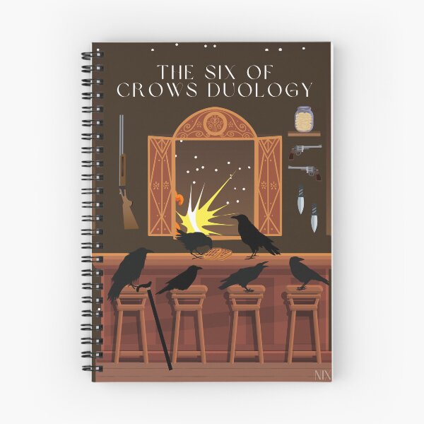 Item preview, Nights Across the Realms: Six of Crows (with title) designed and sold by NIX-Designs.