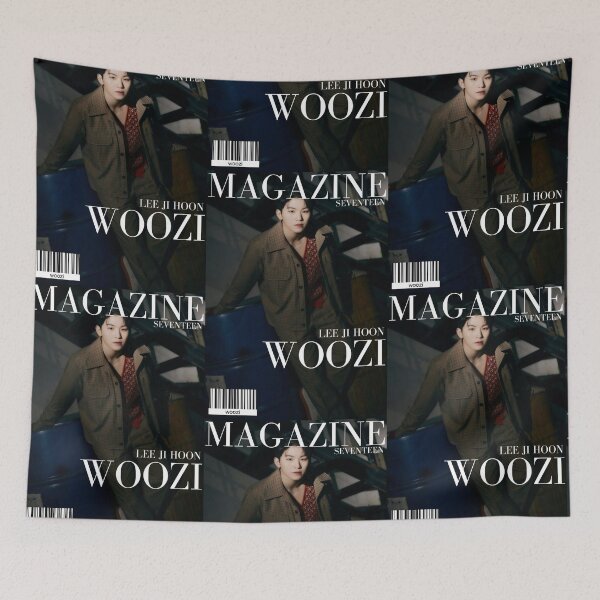Item preview, SEVENTEEN Woozi (magazine cover) designed and sold by stailok's place.