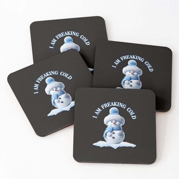 Item preview, I Am Freaking Cold- The Snowman's Winter Mantra designed and sold by elynne9.