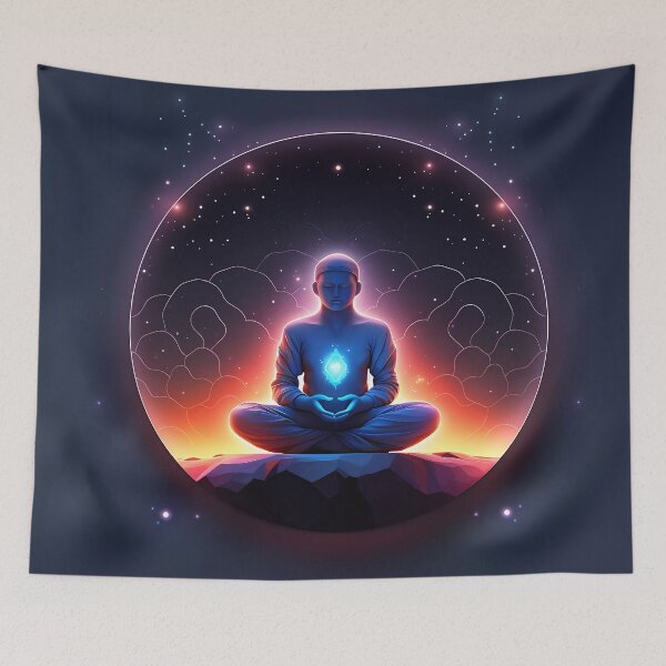 Item preview, “Meditation: Balance of the Mind” designed and sold by Art-Vortex-fr.