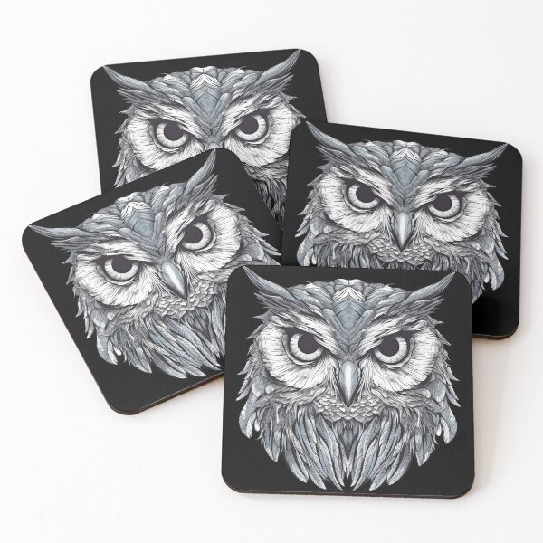 Item preview, Owl - Animal Gift designed and sold by InkyGenies.