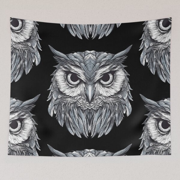 Item preview, Owl - Animal Gift designed and sold by InkyGenies.