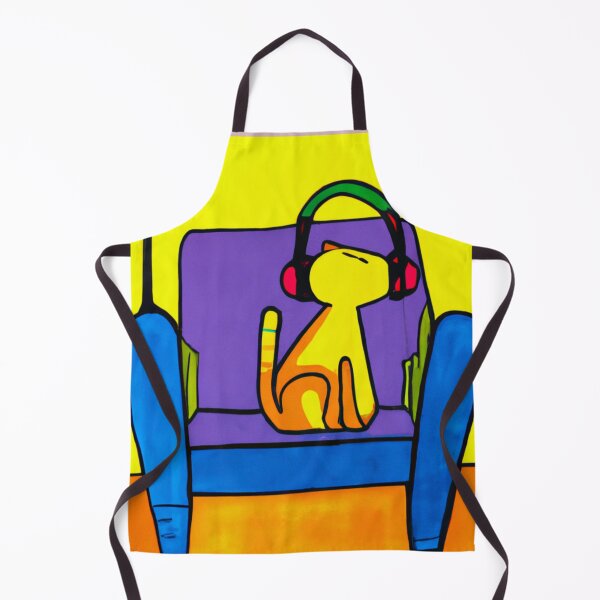Item preview, cat on sofa designed and sold by growing-mom.
