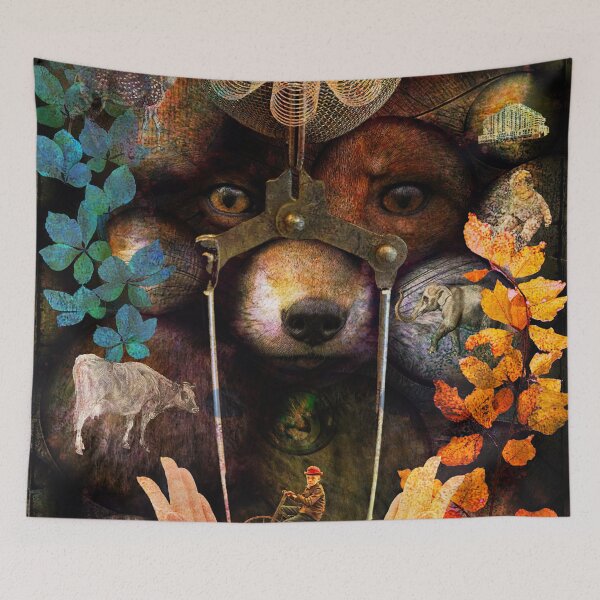 Item preview, "Stuck" Digital Collage Art designed and sold by Raven’s Wing Studio.