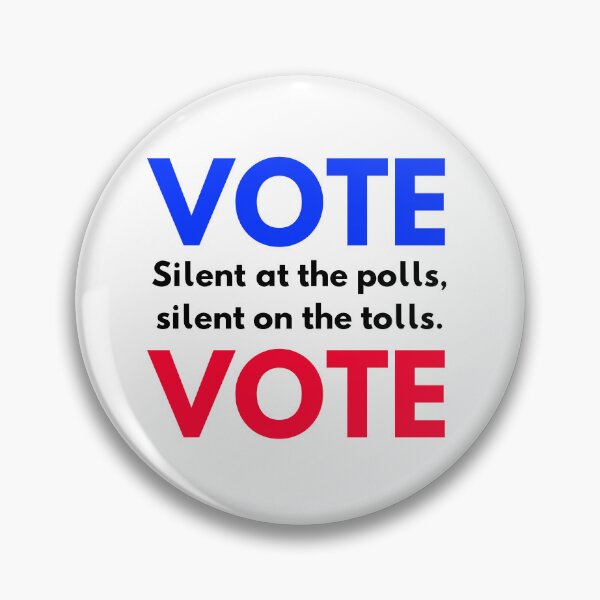 Item preview, Silent On Voting Day? Your Gripes Have No Play! designed and sold by 4TeeToo.
