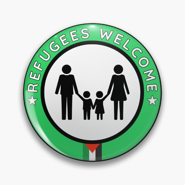 Item preview, Refugees Welcome (Palestine) designed and sold by Janty1888.