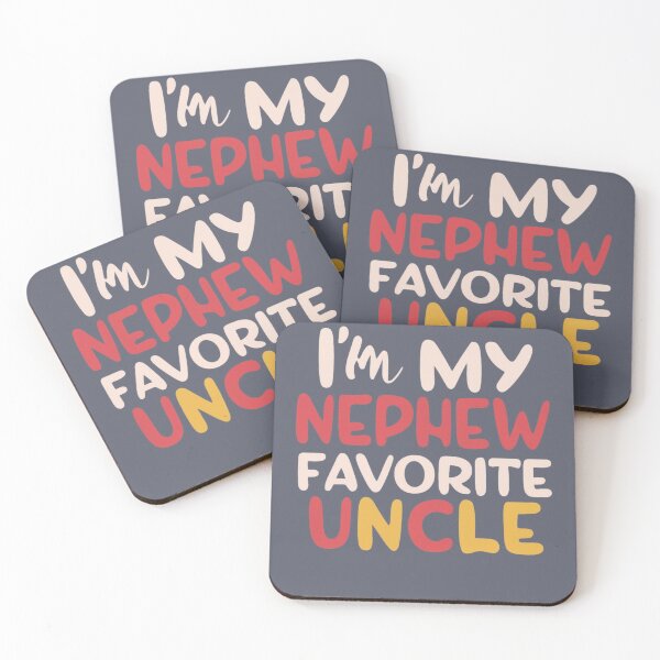 Item preview, I'm My Nephew Favorite Uncle - Proud Men Sharing Funny Moments designed and sold by INK-Creations.