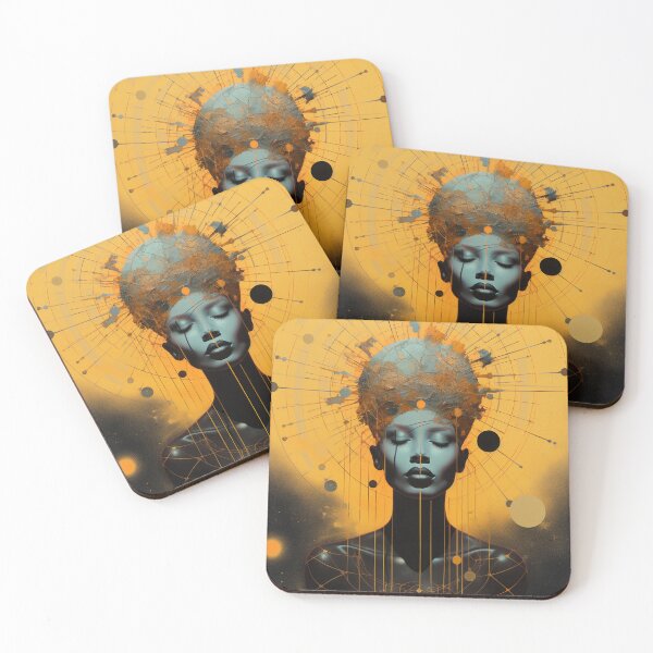 Aperçu de l'œuvre Art afrofuturiste créée et vendue par MidJourneymen.
