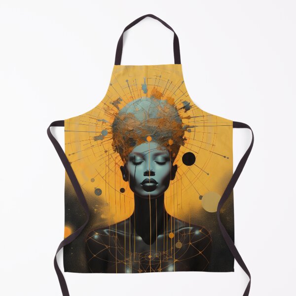 Item preview, Afrofuturism Art designed and sold by MidJourneymen.