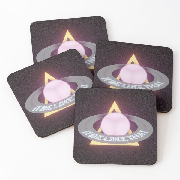 Item preview, IT BE LIKE THAT- retro 3D Rendered print designed and sold by Druid's Art Shop.