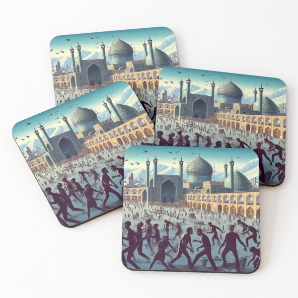 Item preview, Isfahan with zombies - Persian (iran) design designed and sold by Persian Pride Official.