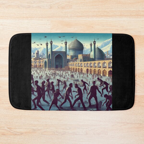 Item preview, Isfahan with zombies - Persian (iran) design designed and sold by Persian Pride Official.