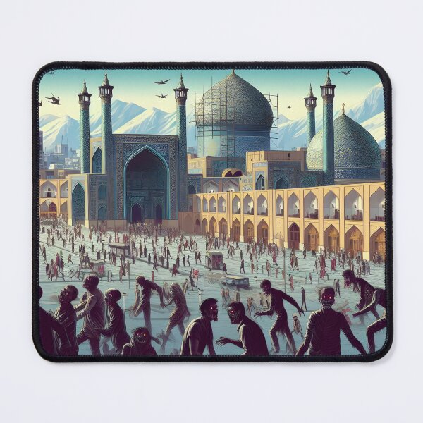 Item preview, Isfahan with zombies - Persian (iran) design designed and sold by Persian Pride Official.