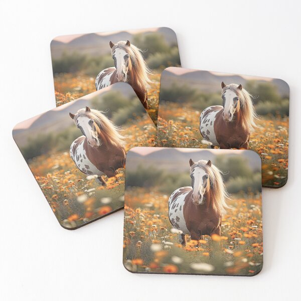 Item preview, Appaloosa in Flower Field designed and sold by Elisabeth Lucas.
