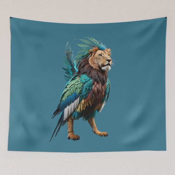 Item preview, Quetzallion a combination between a quetzal and a lion designed and sold by Carlos Gudino.