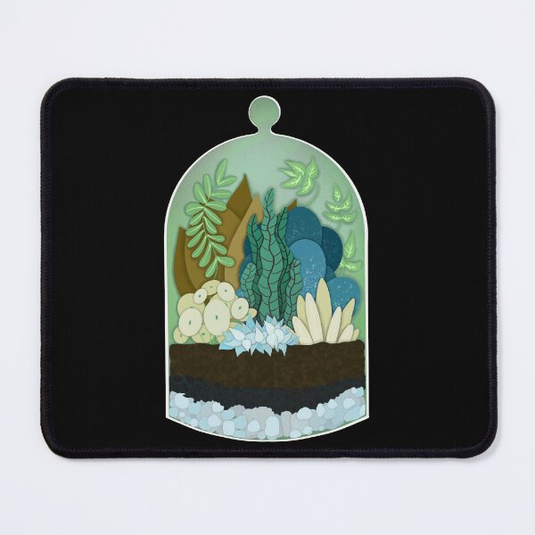 Item preview, Bell Jar Terrarium Green Edition designed and sold by LemonwoodClock.
