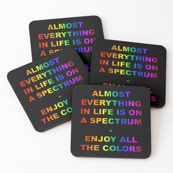 Item preview, Almost Everything is On a Spectrum designed and sold by ZepoPublishing.