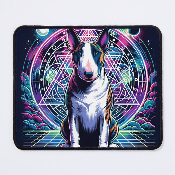 Item preview, Mystic Illuminati Bullterrier: Symbols & Secrets Artwork designed and sold by ToastistheTruth.