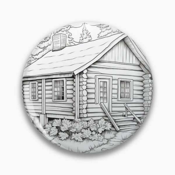 Item preview, cabin coloring designed and sold by Shortix.