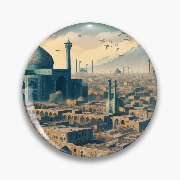 Item preview, Isfahan with zombies - Persian (iran) design designed and sold by Persian Pride Official.