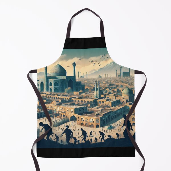 Item preview, Isfahan with zombies - Persian (iran) design designed and sold by Persian Pride Official.