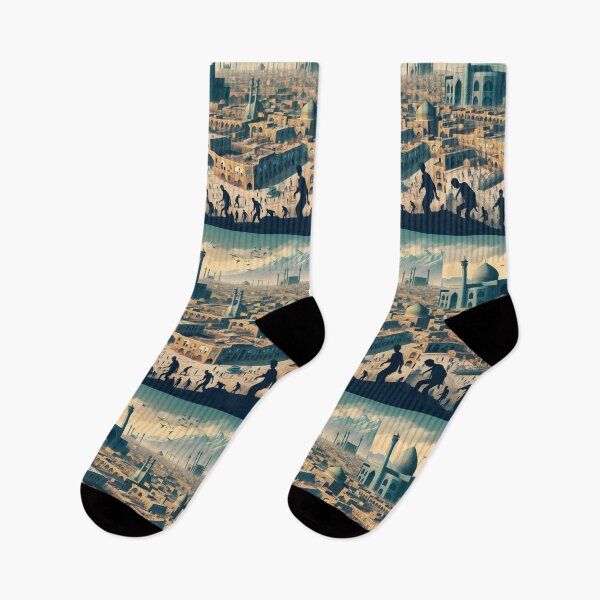 Item preview, Isfahan with zombies - Persian (iran) design designed and sold by Persian Pride Official.
