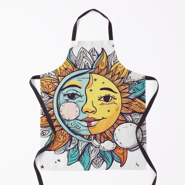 Item preview, Cute Sun And Crescent Moon designed and sold by Hagar Rabee.