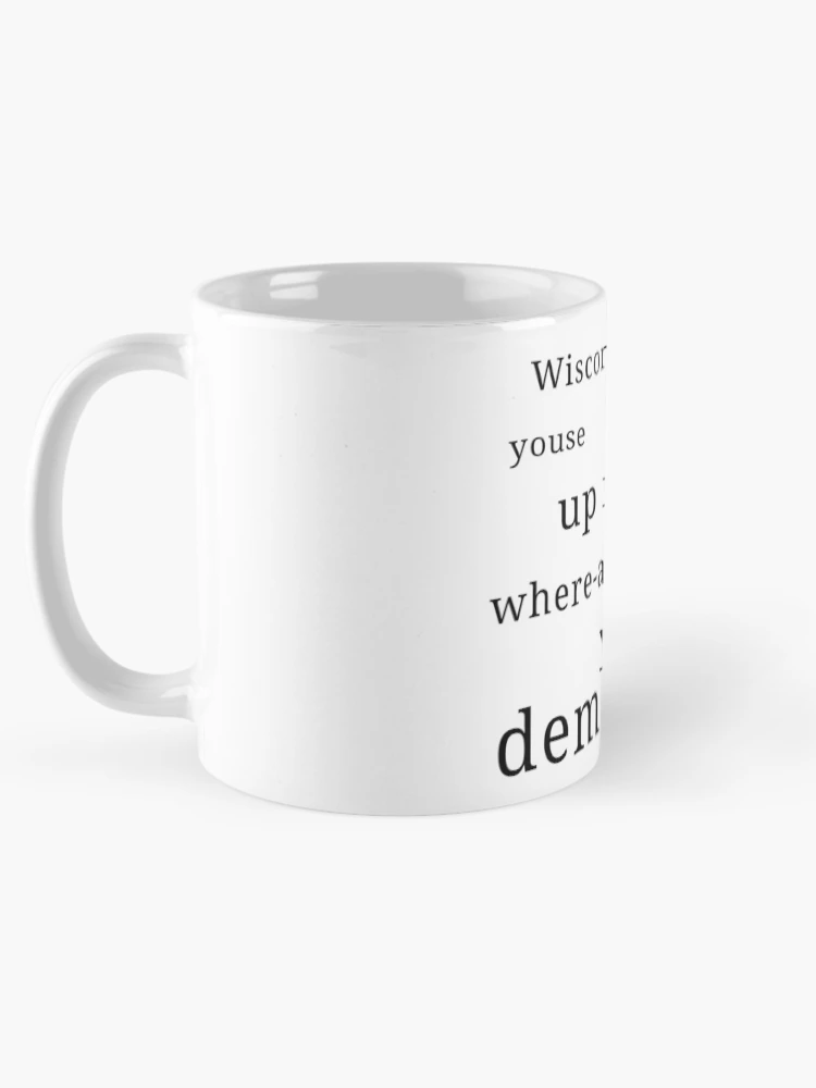 Thumbnail 5 of 6, Coffee Mug, Wisconsin W designed and sold by RNF1.