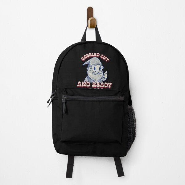 Item preview, Gobbled Out and Ready to Pog Gnome Hippie Thanksgiving designed and sold by StudioTVDinners.