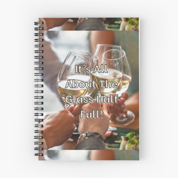 Item preview, It's All About The Glass Half Full! designed and sold by TidyKitchenInc.