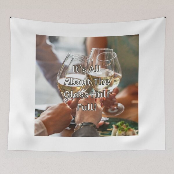 Item preview, It's All About The Glass Half Full! designed and sold by TidyKitchenInc.