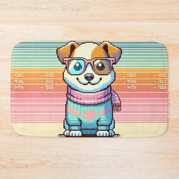 Aperçu de l'œuvre ☆★ Pixel Pup ★☆ WhimWhamWorld ✿#StayWhimsical créée et vendue par whimwhamworld.