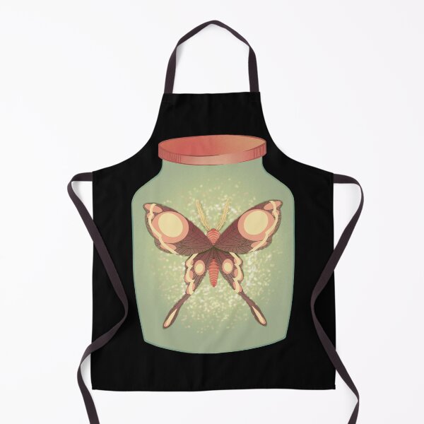 Item preview, Moth Jar Autumn Maroon Sparkle Edition designed and sold by LemonwoodClock.