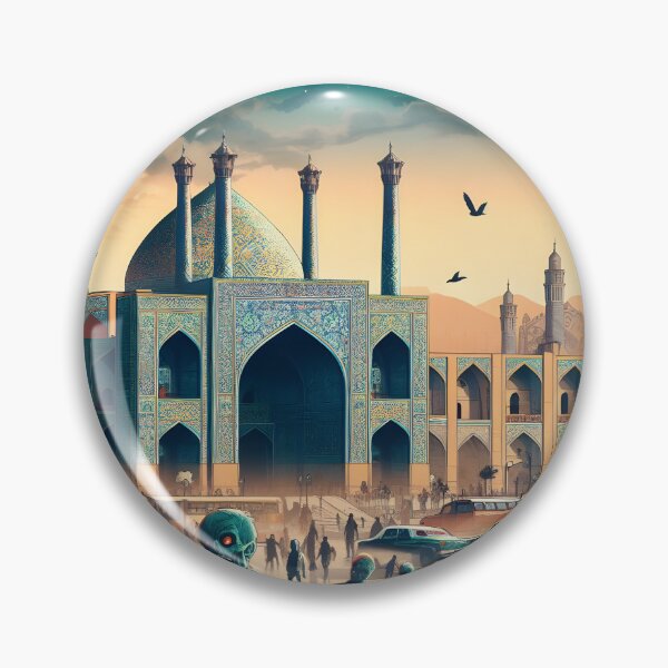 Item preview, Isfahan with zombies - Persian (iran) design designed and sold by Persian Pride Official.