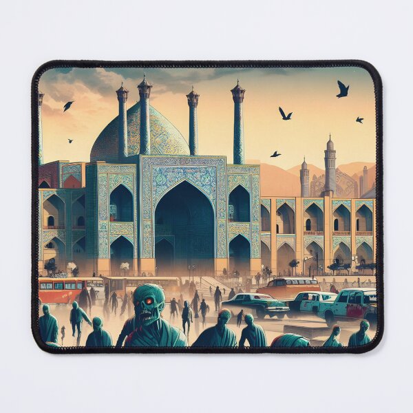 Item preview, Isfahan with zombies - Persian (iran) design designed and sold by Persian Pride Official.