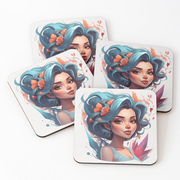 Item preview, Blue Hair designed and sold by Juan Acevedo Acosta.