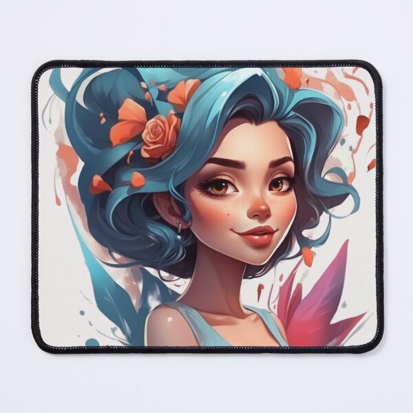 Item preview, Blue Hair designed and sold by Juan Acevedo Acosta.