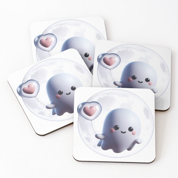 Item preview, Friendliest Ghost: A Friendly Smile in Every Thread designed and sold by ElevateBoutique.