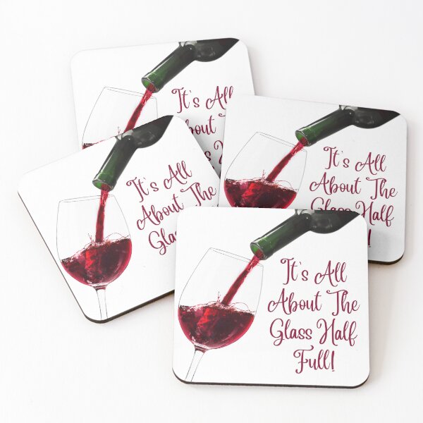 Item preview, It's All About The Glass Half Full! designed and sold by TidyKitchenInc.