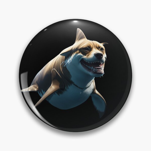 Item preview, SharkDog a combination between a shark and a dog designed and sold by Carlos Gudino.