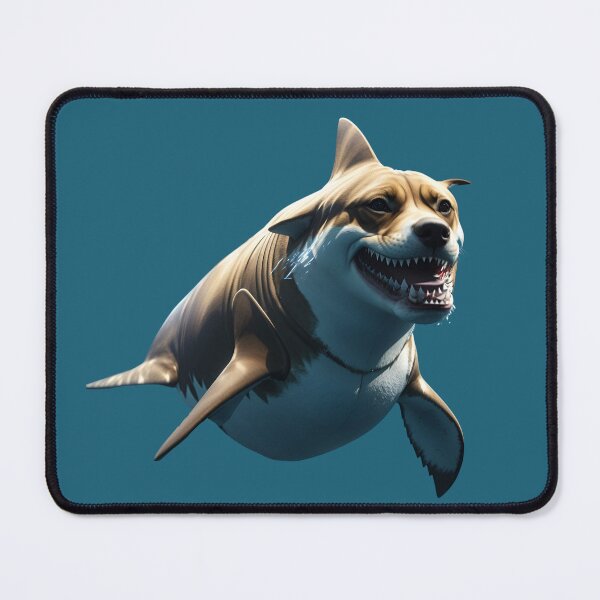 Item preview, SharkDog a combination between a shark and a dog designed and sold by Carlos Gudino.