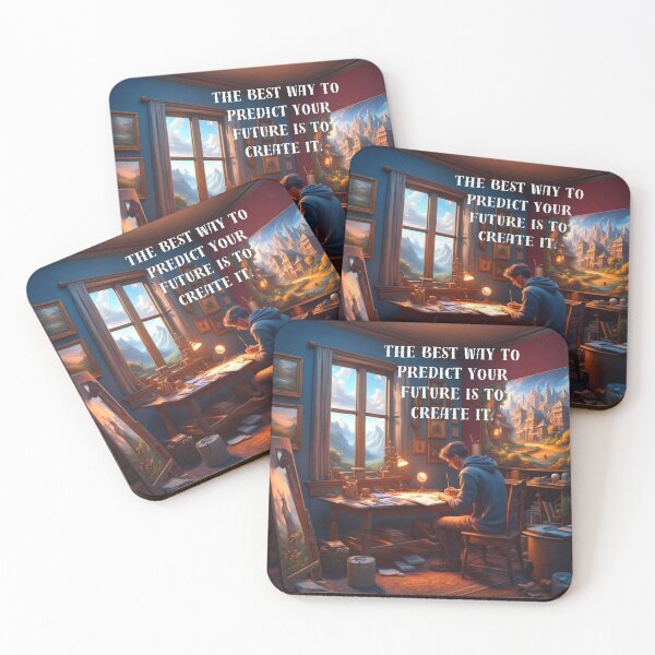 Item preview, The Best Way To Predict Your Future Is To Create It designed and sold by VisionGalaxyDesigns.