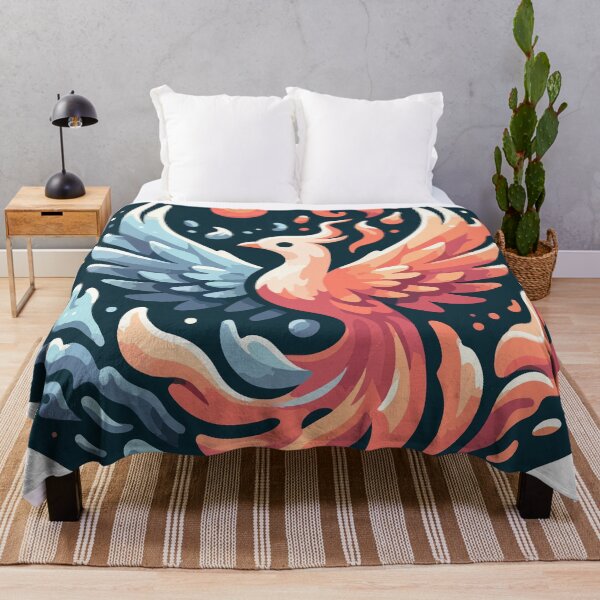 Item preview, Vibrant Mythical Firebird Rebirth designed and sold by OniumEth.