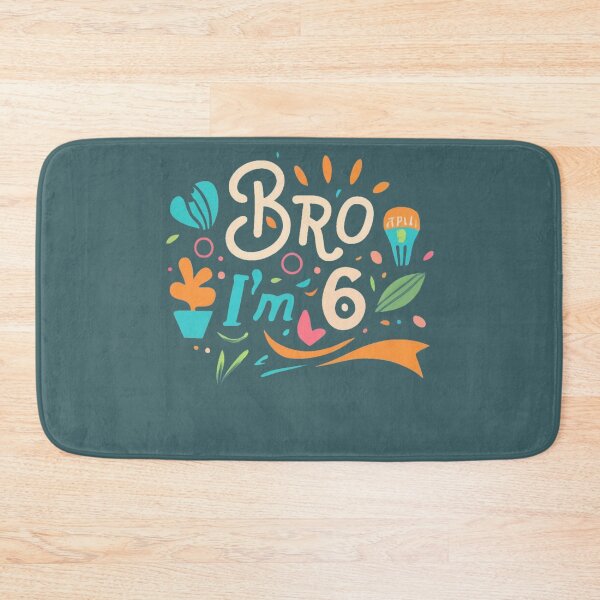 Item preview, A Joyous Kids 6th Birthday Celebration with My Bro – I'm 6 Years Old! designed and sold by INK-Creations.