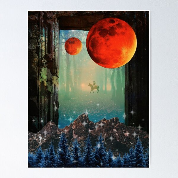 Item preview, Beyond the mountains  designed and sold by Fcm-Arts.