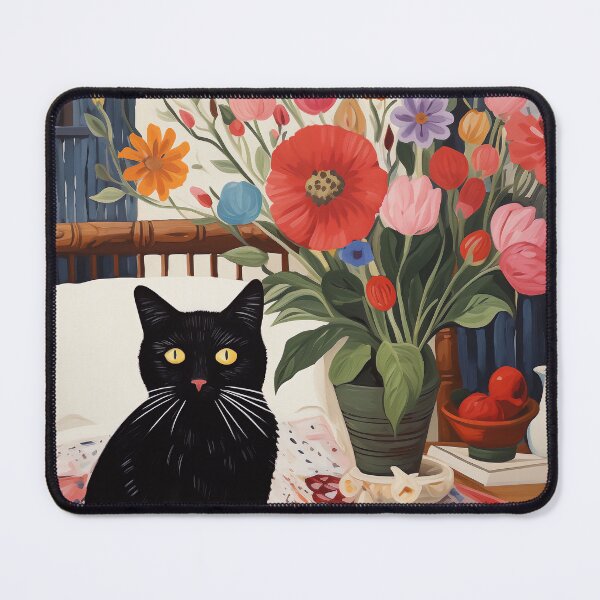 Item preview, Bedside Purrfection designed and sold by EnchantArtCo.
