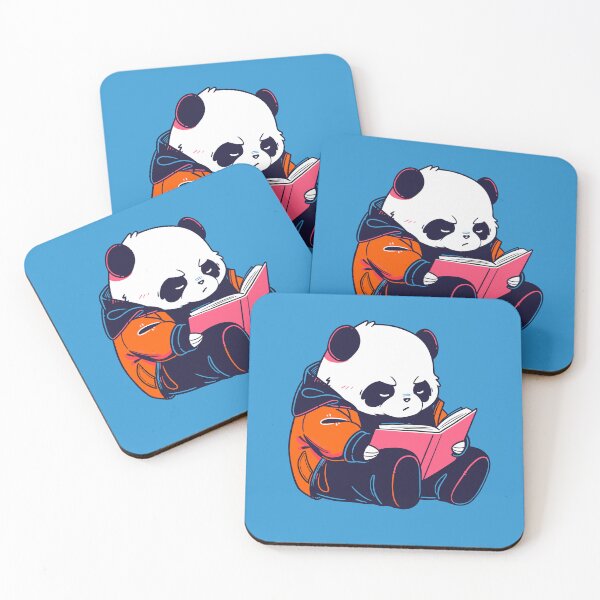 Item preview, Grumpy Panda Reading A Book designed and sold by SweetClicks123.