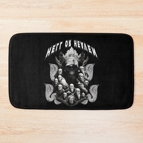 Item preview, HELL OR HEAVEN !! | Skull Skeleton Black Emperor King Dream | designed and sold by AncientHeroes.