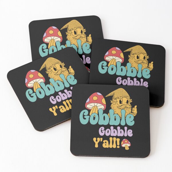 Item preview, Gobble Gobble, Yall! Gnome Hippie Thanksgiving designed and sold by StudioTVDinners.