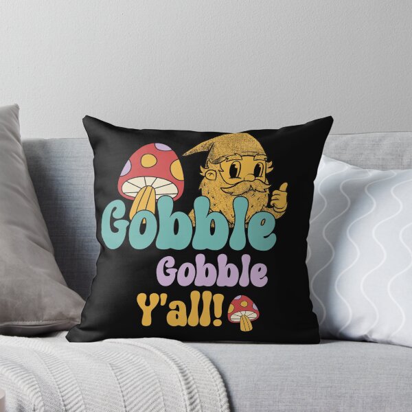 Item preview, Gobble Gobble, Yall! Gnome Hippie Thanksgiving designed and sold by StudioTVDinners.